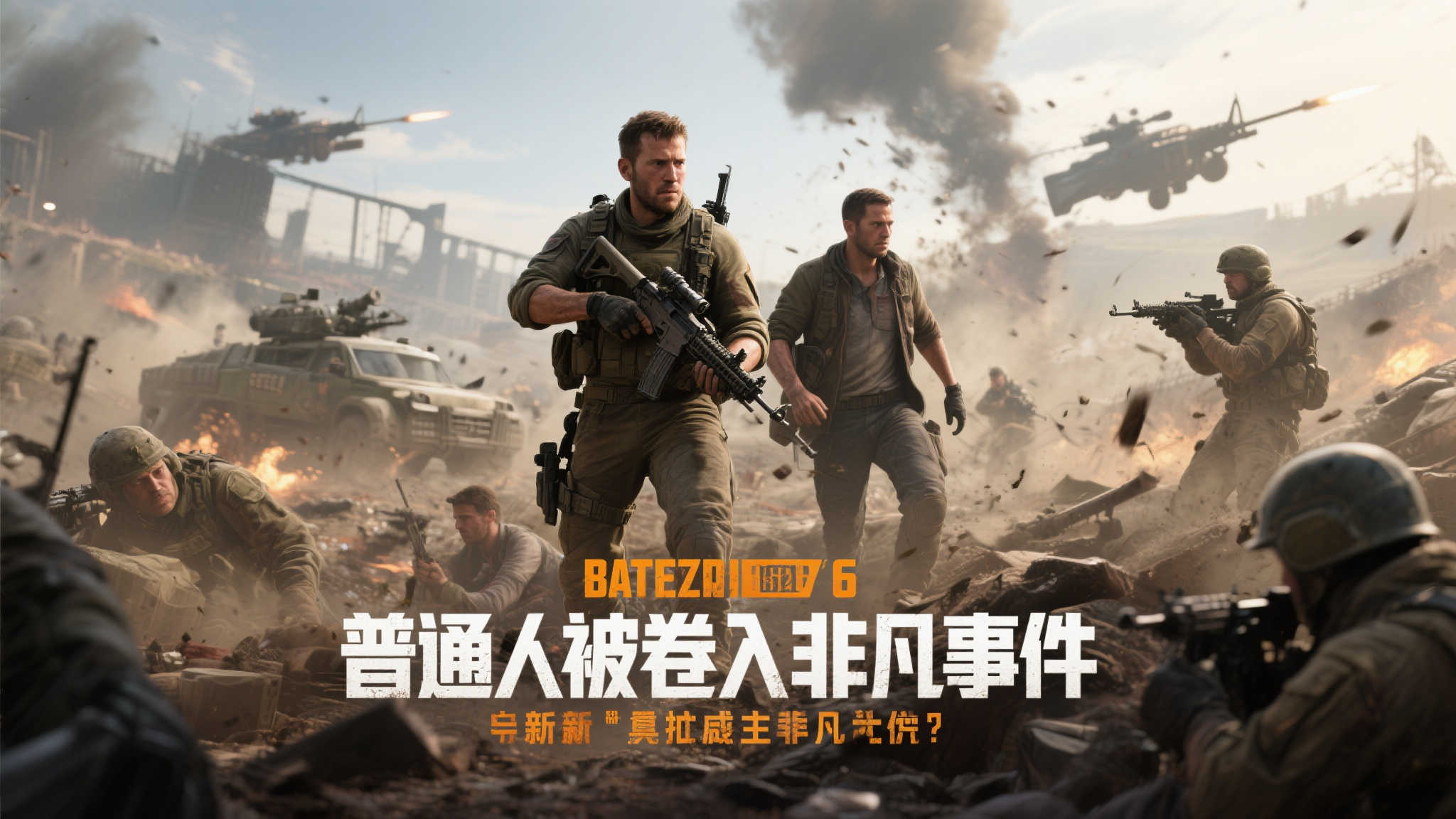 《战地6》聚焦“平凡人身陷惊天巨变”的核心故事 《战地6》聚焦“平凡人身陷惊天巨变”的核心故事