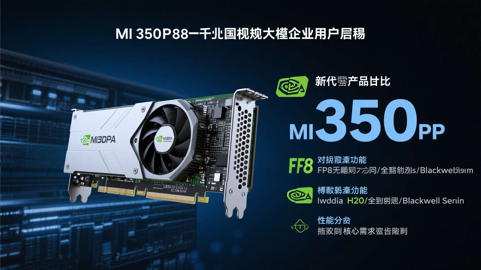 MI350P携开放软件栈上市 AMD高端AI卡对标英伟达！